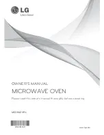 LG MS3842XRL Owner'S Manual предпросмотр