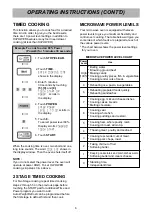 Предварительный просмотр 8 страницы LG MS3848XRSK Owner'S Manual