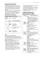 Предварительный просмотр 21 страницы LG MS426 series Owner'S Manual