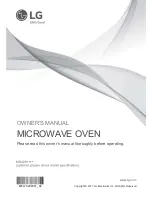 Preview for 1 page of LG MS429 SERIES Owner'S Manual