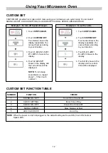 Предварительный просмотр 12 страницы LG MS5647GR Owner'S Manual