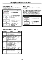 Предварительный просмотр 15 страницы LG MS5647GR Owner'S Manual