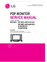 LG MT-40PA10 Service Manual предпросмотр