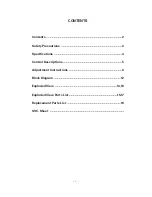 Preview for 2 page of LG MT- 42PZ12 Service Manual