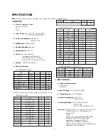 Preview for 4 page of LG MT- 42PZ12 Service Manual