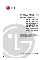 Предварительный просмотр 1 страницы LG MT-42PZ40B Owner'S Manual