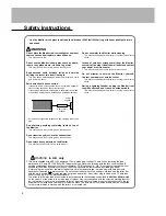 Предварительный просмотр 4 страницы LG MT-42PZ40B Owner'S Manual