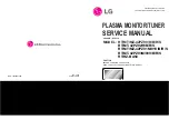 Предварительный просмотр 1 страницы LG MT-42PZ90 Service Manual