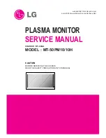 LG MT-50PM10 Service Manual preview