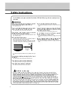 Предварительный просмотр 4 страницы LG MT-50PZ40, MT-50PZ41, MT-50PZ4 Owner'S Manual