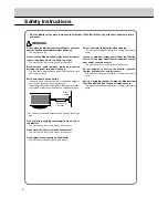 Предварительный просмотр 4 страницы LG MT-50PZ40A Owner'S Manual