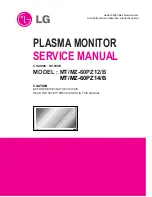 LG MT-60PZ12 Service Manual предпросмотр