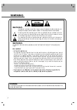 Предварительный просмотр 2 страницы LG MU-42PZ41V Owner'S Manual