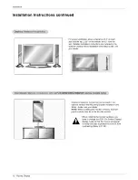 Предварительный просмотр 10 страницы LG MU-42PZ44 Owner'S Manual