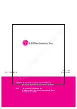 Preview for 34 page of LG MU-50PM10 Service Manual