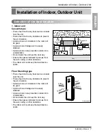 Preview for 7 page of LG Multi Type Air Conditioner Installation Manual