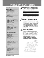 Preview for 2 page of LG Multi-Type Air Conditioner Owner'S Manual