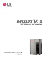 LG Multi V 5 Data Manual preview