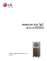 Preview for 1 page of LG Multi V ARUN053GF2 Installation Manual