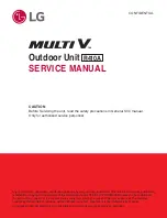 LG Multi V ARWM121CAS5 Service Manual preview