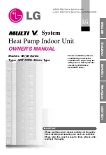 Preview for 1 page of LG multi V LRNU12GSER0 Owner'S Manual