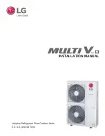 Preview for 1 page of LG MULTI V S ARUN038GSS4 Installation Manual