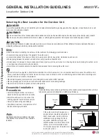 Preview for 10 page of LG MULTI V S ARUN038GSS4 Installation Manual