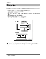 Предварительный просмотр 8 страницы LG multi V system indoor unit (2 series Installation Manual