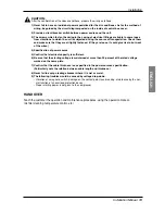 Предварительный просмотр 13 страницы LG multi V system indoor unit (2 series Installation Manual