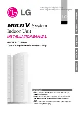 LG MULTI V TJ Series Installation Manual preview