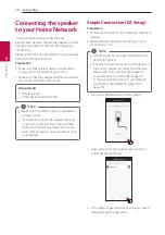 Предварительный просмотр 20 страницы LG Music Flow DSH7 Owner'S Manual