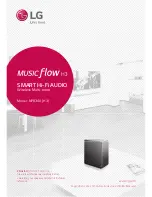 Preview for 1 page of LG Music Flow NP8340 (H3) Owner'S Manual