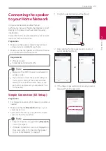 Предварительный просмотр 21 страницы LG Music Flow SJ6B Owner'S Manual