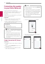 Preview for 22 page of LG MUSIC FLOW SJ8 Owner'S Manual