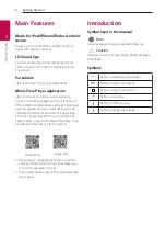 Предварительный просмотр 6 страницы LG MusicFlow DSH8 Owner'S Manual