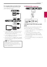 Предварительный просмотр 17 страницы LG MusicFlow DSH8 Owner'S Manual