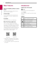 Preview for 8 page of LG MUSICflow DSH9 Owner'S Manual