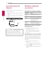 Предварительный просмотр 14 страницы LG MUSICFLOW LAS751M Owner'S Manual