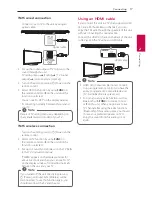 Предварительный просмотр 17 страницы LG MUSICFLOW LAS751M Owner'S Manual