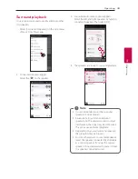 Предварительный просмотр 43 страницы LG MUSICFLOW LAS751M Owner'S Manual