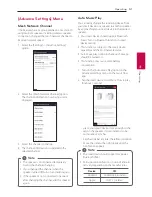 Предварительный просмотр 51 страницы LG MUSICFLOW LAS751M Owner'S Manual