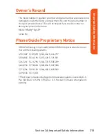 Preview for 231 page of LG Muziq Phone User Manual