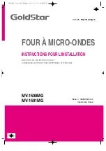 Preview for 18 page of LG MV-1500MG Installation Instructions Manual