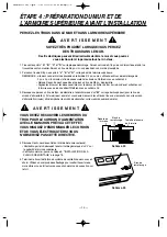 Preview for 30 page of LG MV-1500MG Installation Instructions Manual