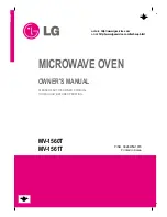 LG MV-1560T Owner'S Manual предпросмотр