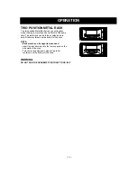 Предварительный просмотр 17 страницы LG MV-1560T Owner'S Manual