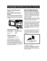 Предварительный просмотр 36 страницы LG MV-1560T Owner'S Manual