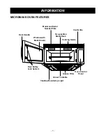 Предварительный просмотр 7 страницы LG MV-1725B Owner'S Manual & Cooking Manual