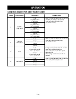 Предварительный просмотр 16 страницы LG MV-1725B Owner'S Manual & Cooking Manual