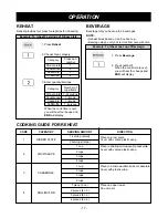 Предварительный просмотр 17 страницы LG MV-1725B Owner'S Manual & Cooking Manual